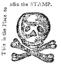 affix the stamp