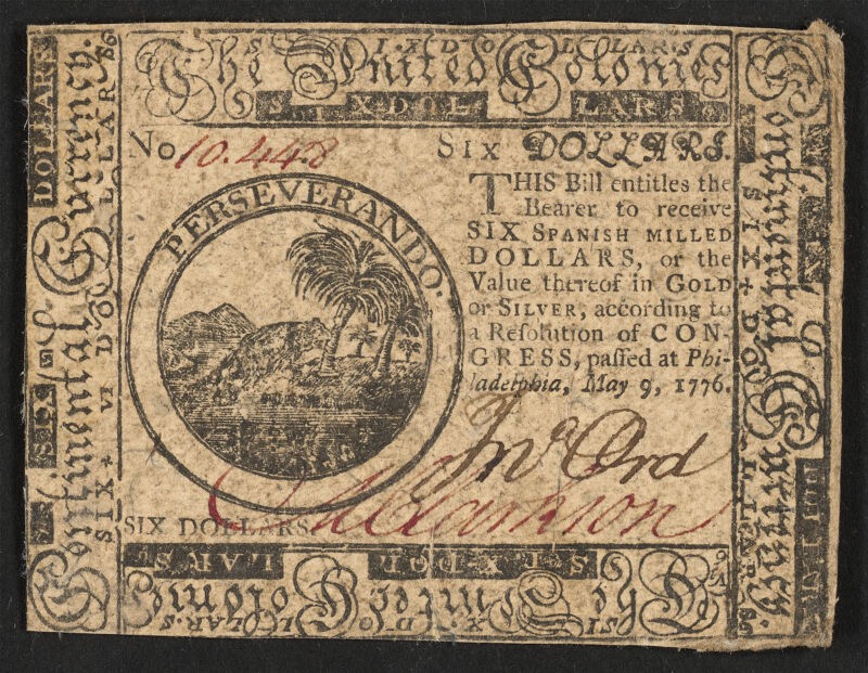 Old Note Value Retire the Old Saw – “Not Worth a Continental”! – Researching the ...